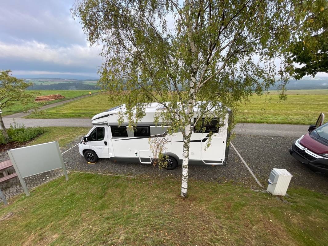Wohnmobilstellplatz Schneppenbach — Camperplads in Schneppenbach