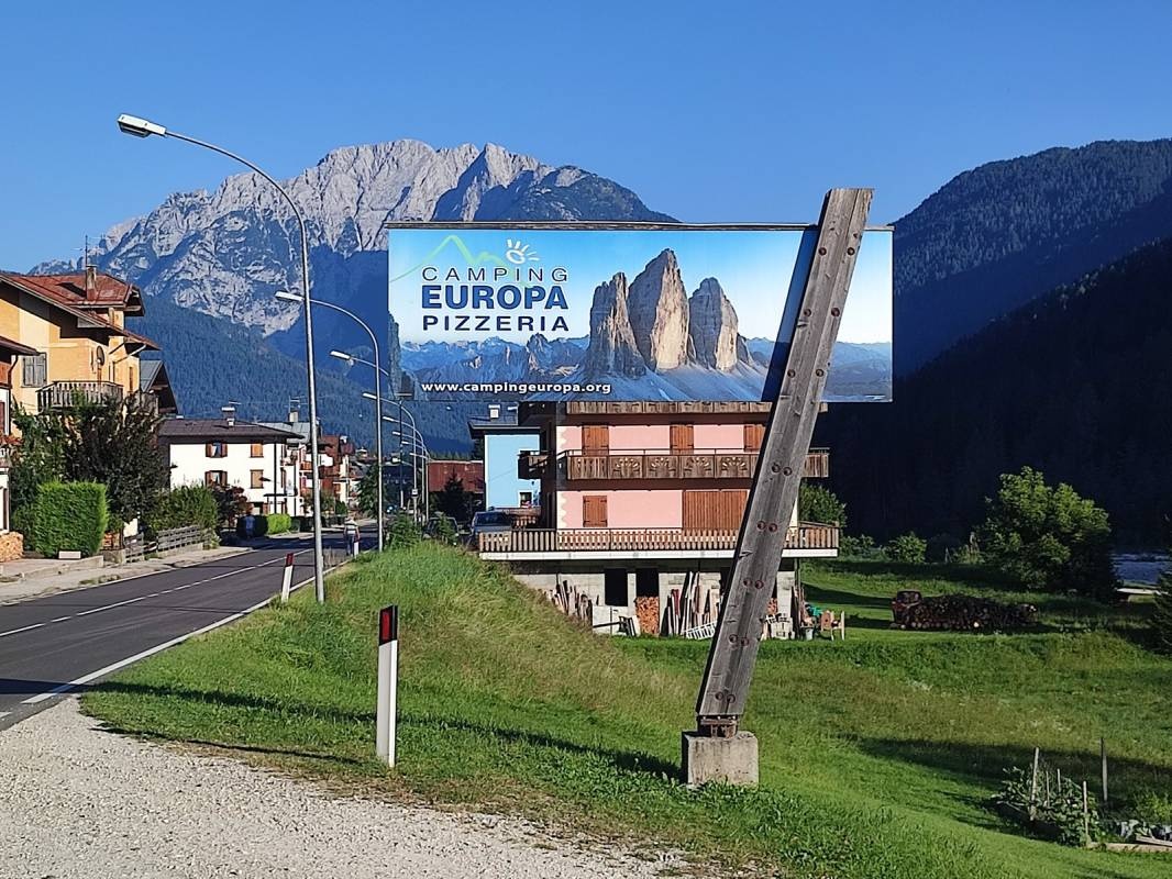 Camping Europa — Campingplass in Auronzo di Cadore