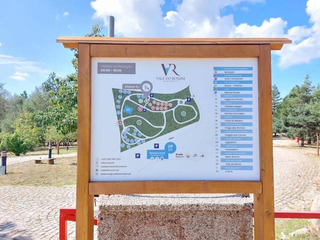 Vale do Rossim Ecoresort — Area da campeggio in Gouveia