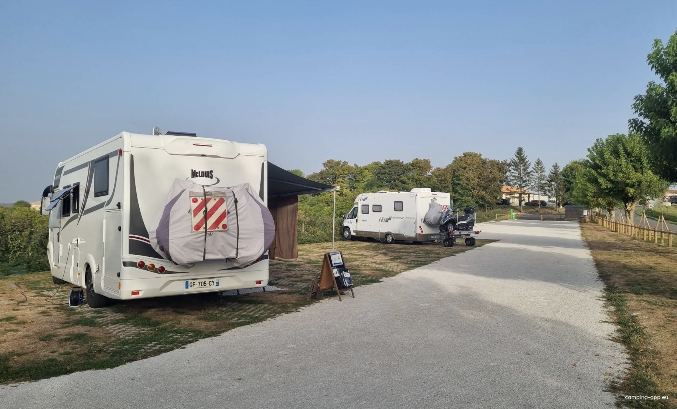 Stellplatz Val des Vignes — Camperplaats in Val des Vignes
