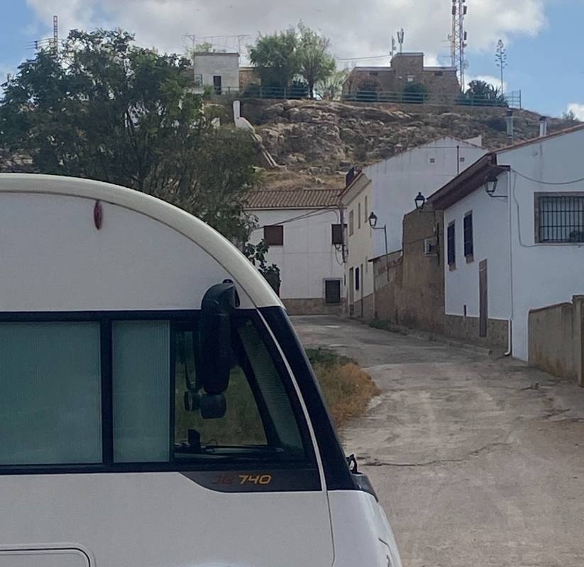 San Pedro, Albacete, Spanien — Karavan Sitesi in San Pedro