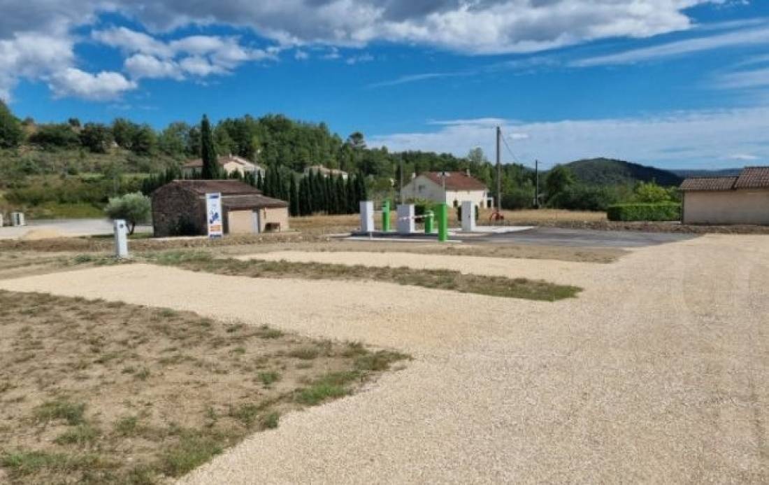 Camping-Car Park Lagorce — Stellplatz in Lagorce