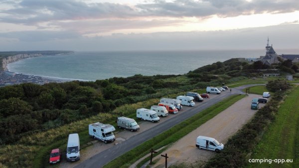 Parkplatz Fecamp 