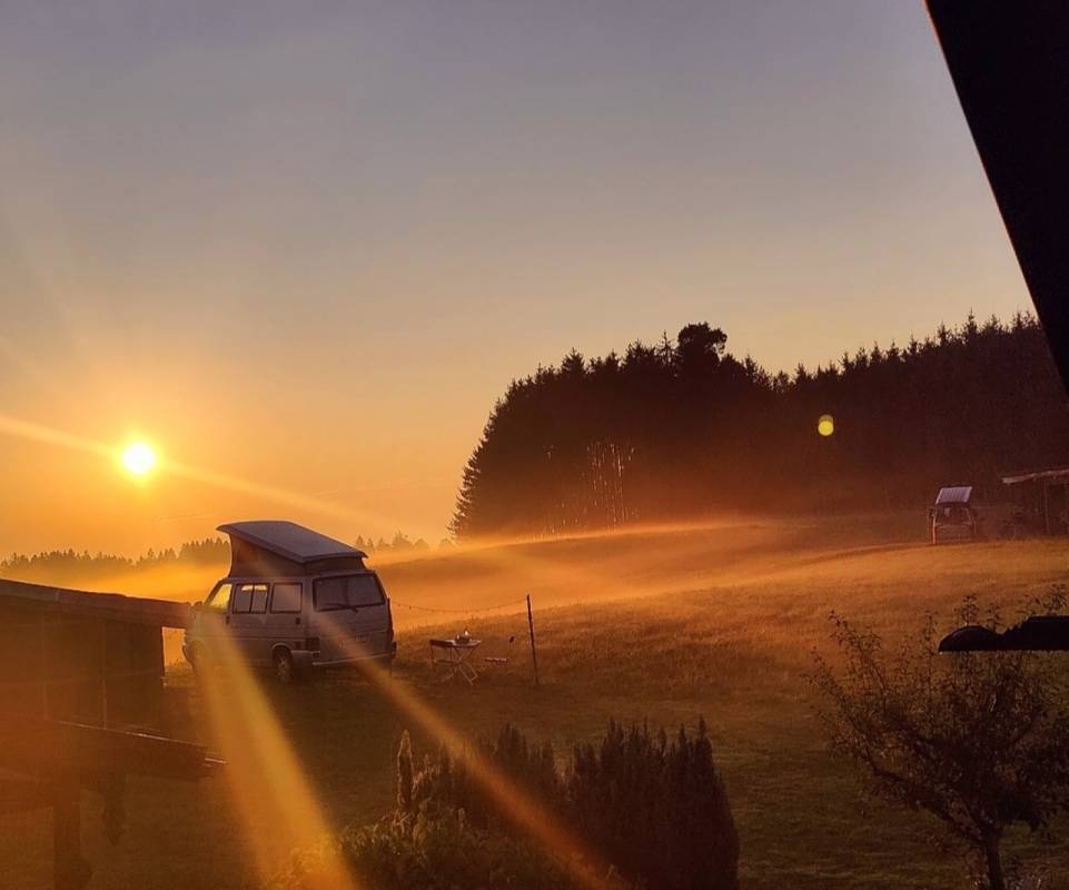 Naturglück -Huber — Campingplats in Höslwang