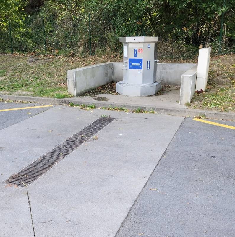 Pontchâteau, Allée du Brivet — Sp. parking dla kamperów in Pontchâteau