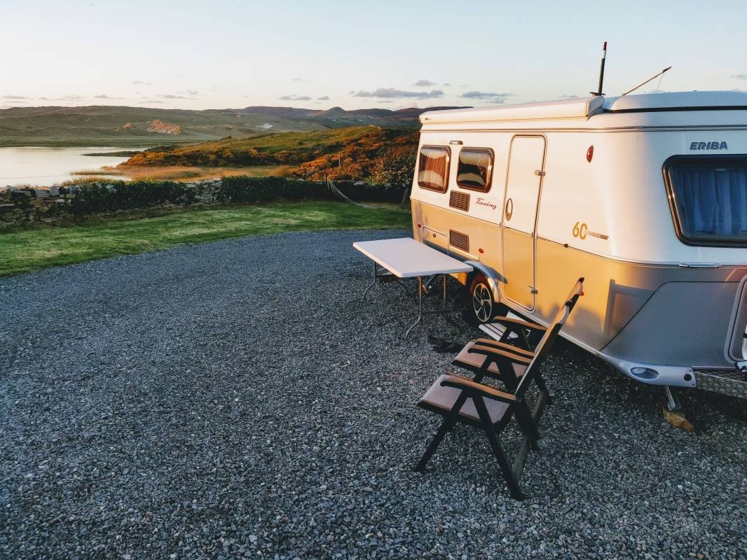 Corcreggan Mill Motor Home Park — Camping Site in Dunfanaghy Co. Donegal, Irland
