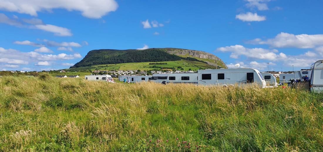 Rosses Point Caravan Park greenlands — Sítio de acampamento in Rosses Point Co. Sligo