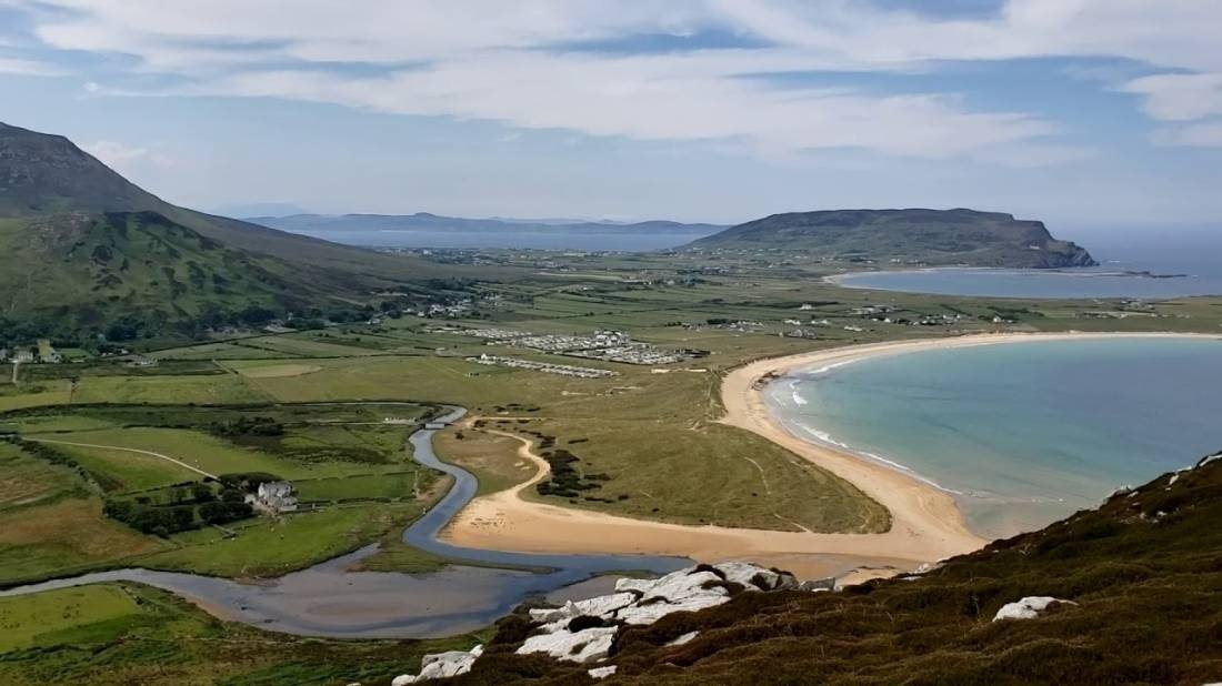 Binion Bay Caravan and Camping Park — Kamp yeri in Clonmany Co. Donegal