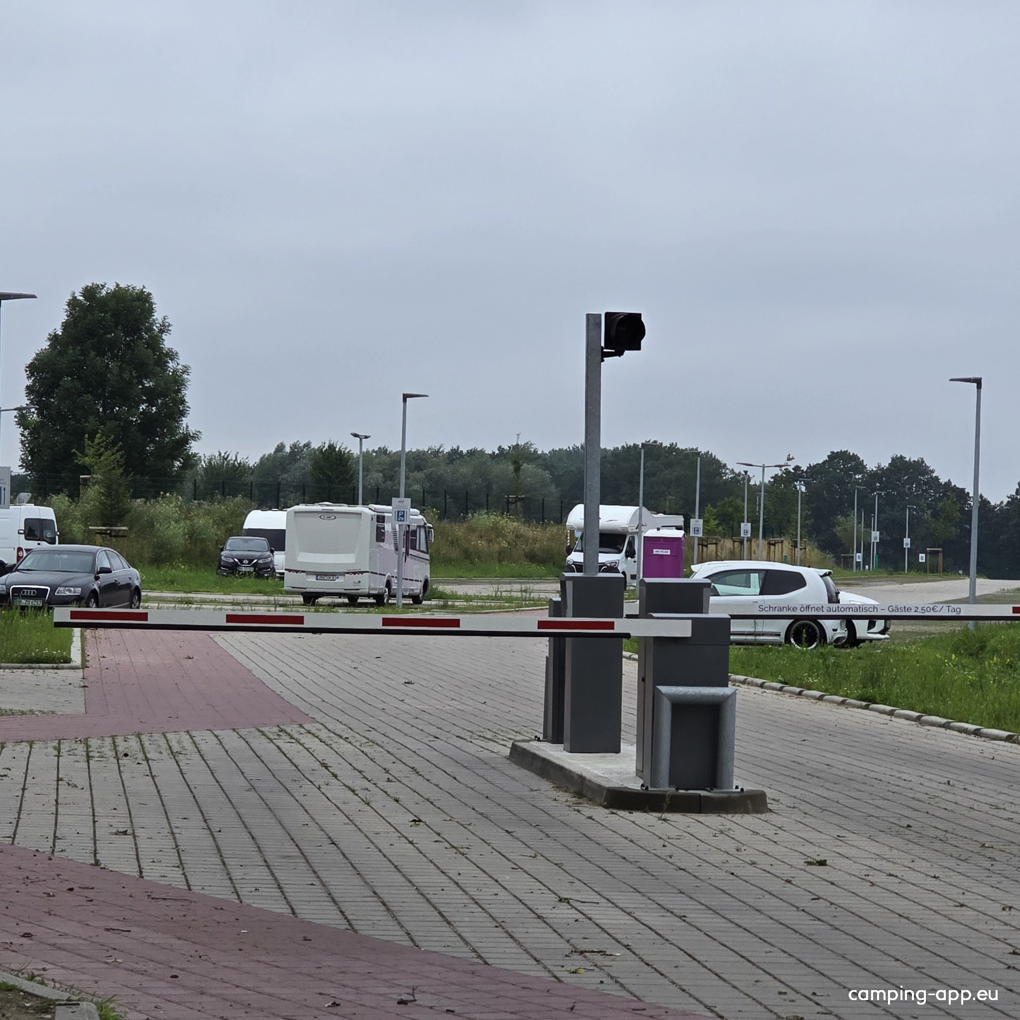 Parkplatz Vabali Spa — Bobilplass in Glinde