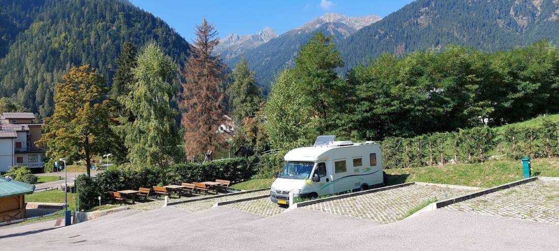 Area camper Rumo — Area di sosta in Rumo TN