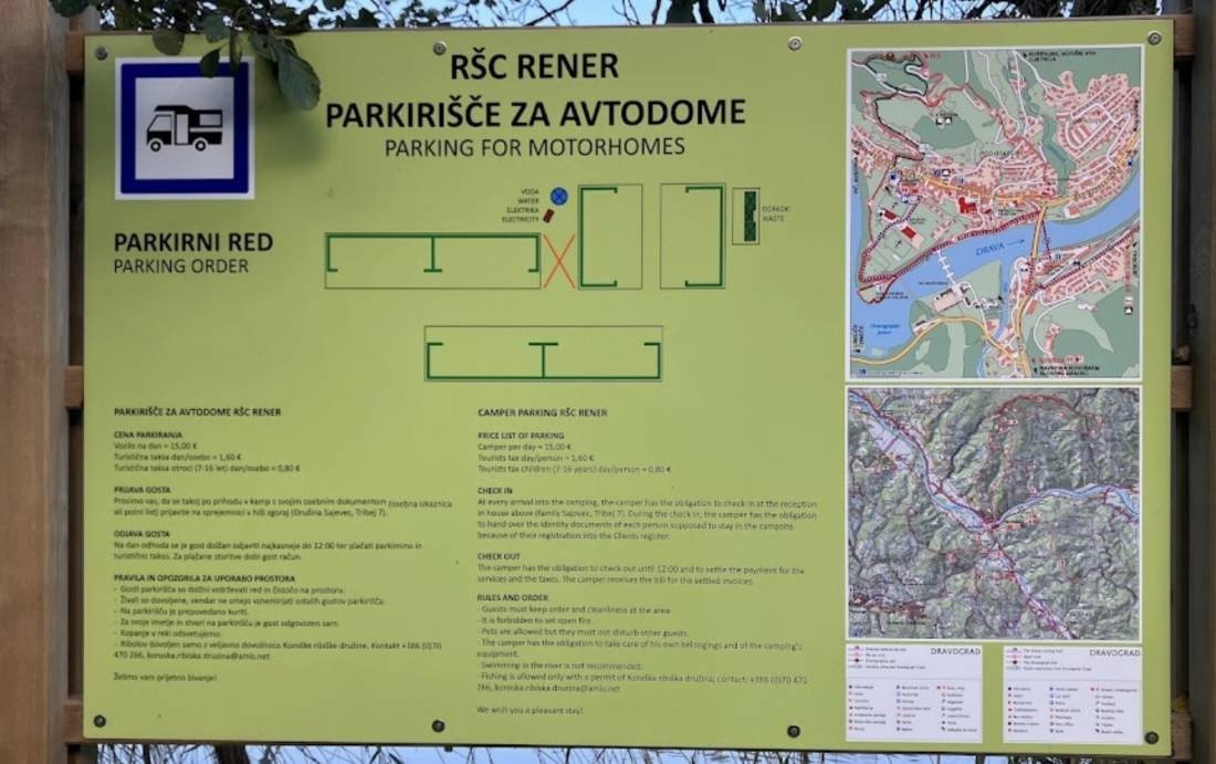 PZA - Camper Stop Tribej — Camperplaats in Libeliče