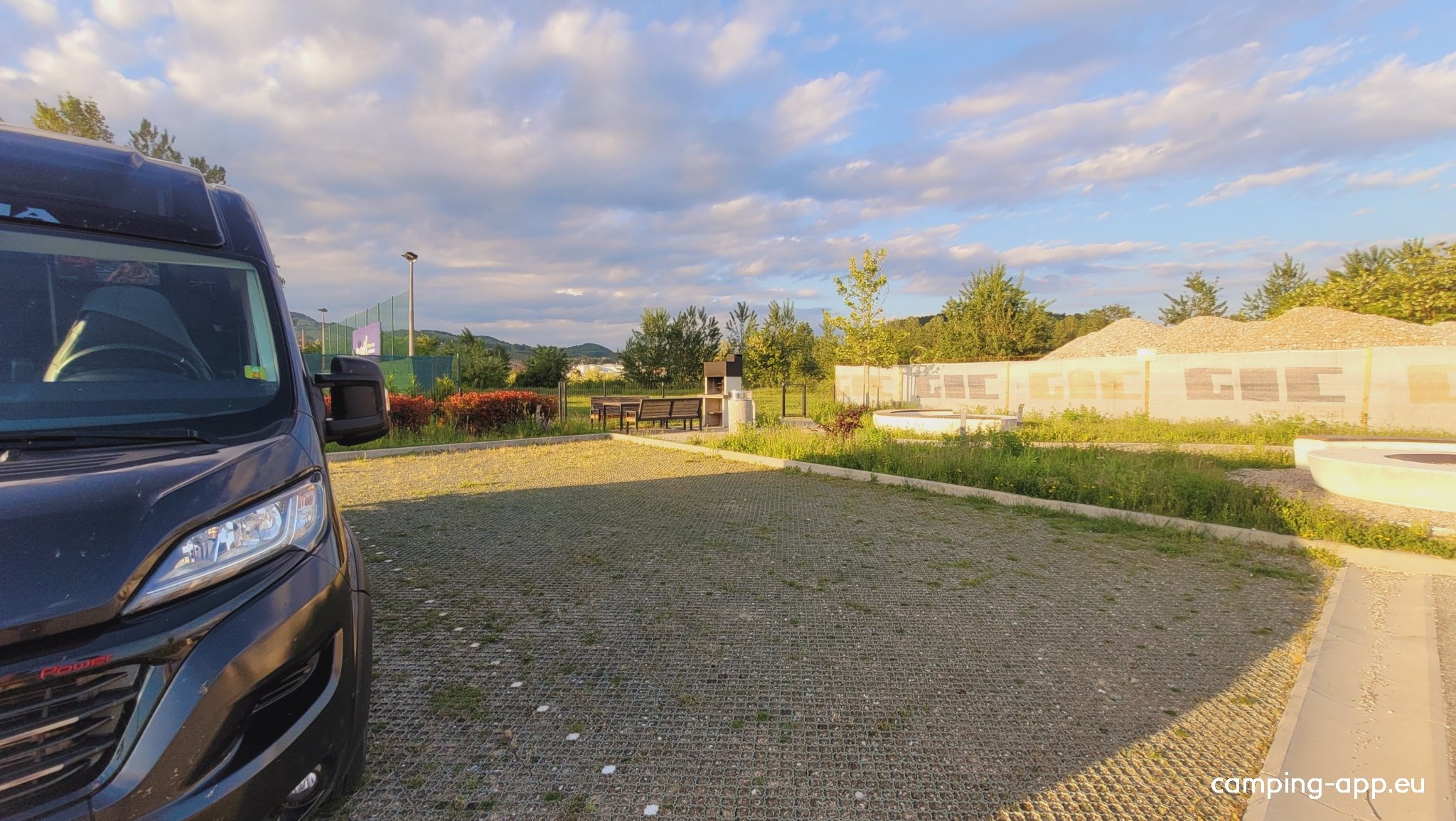 PZA Stadion Krško — Aire camping car in Krško