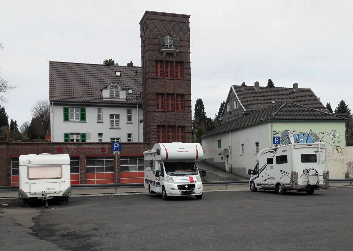 Stellplatz Jahnplatz Remscheid — Parkeringsplass in Remscheid