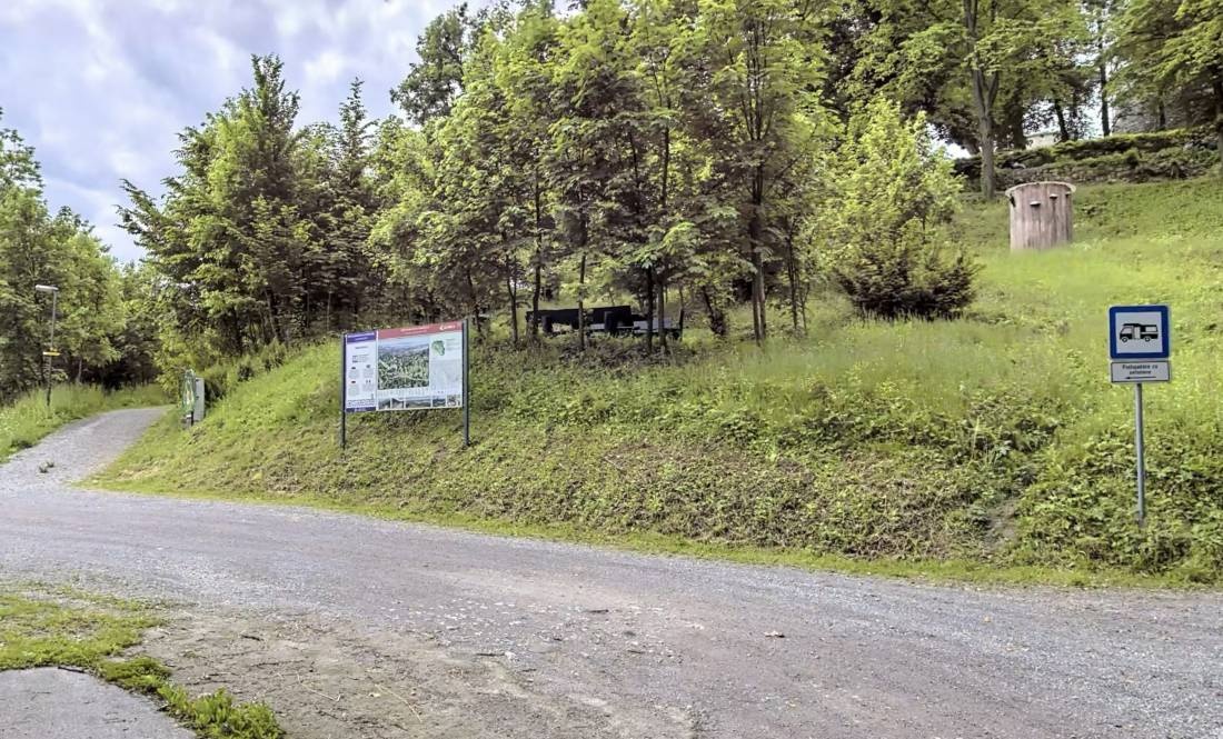Pod sevniškim gradom — Ställplats in Sevnica