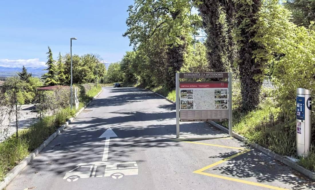 PZA Sežana — Bobilplass in Sežana