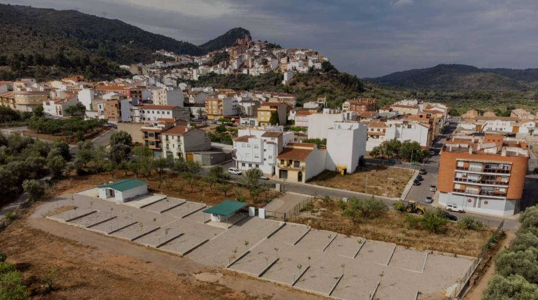 Stellplatz Vilafamès — Camperplaats in Vilafamés
