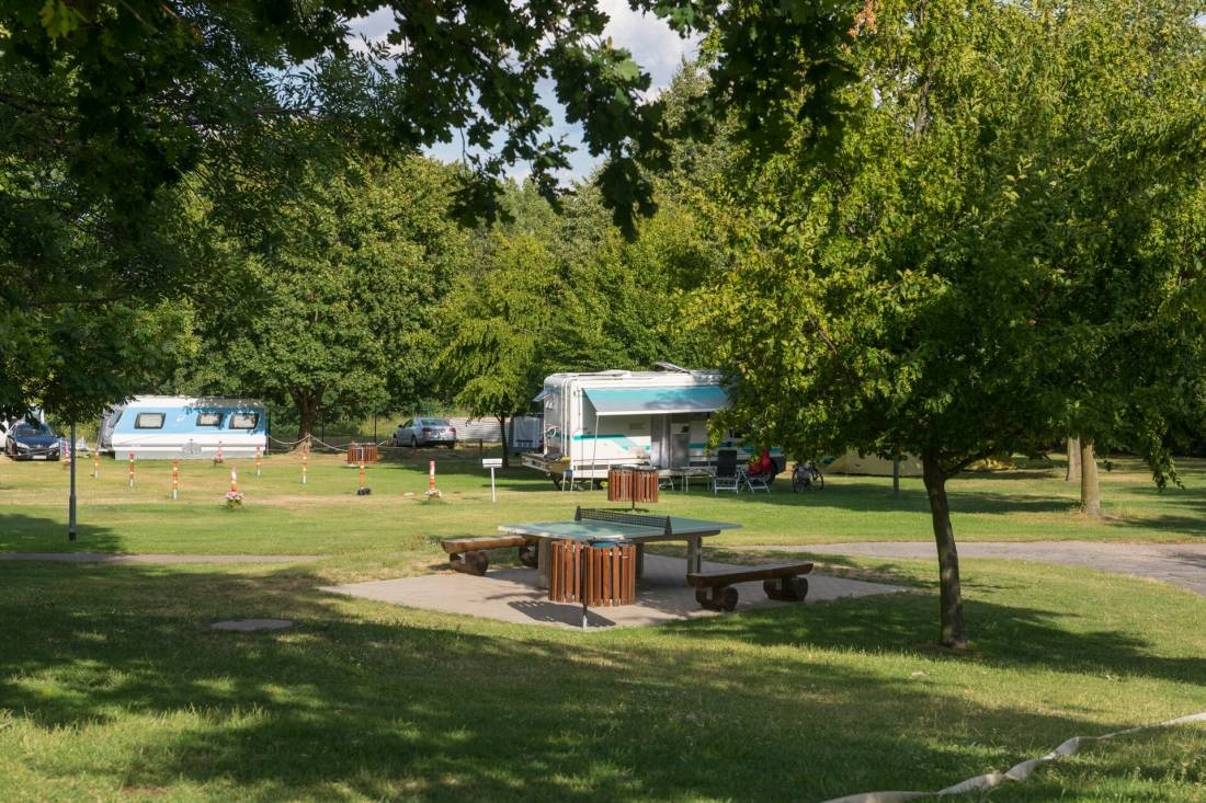 Camping am Nixenbad Strehla — Campingplads in Strehla