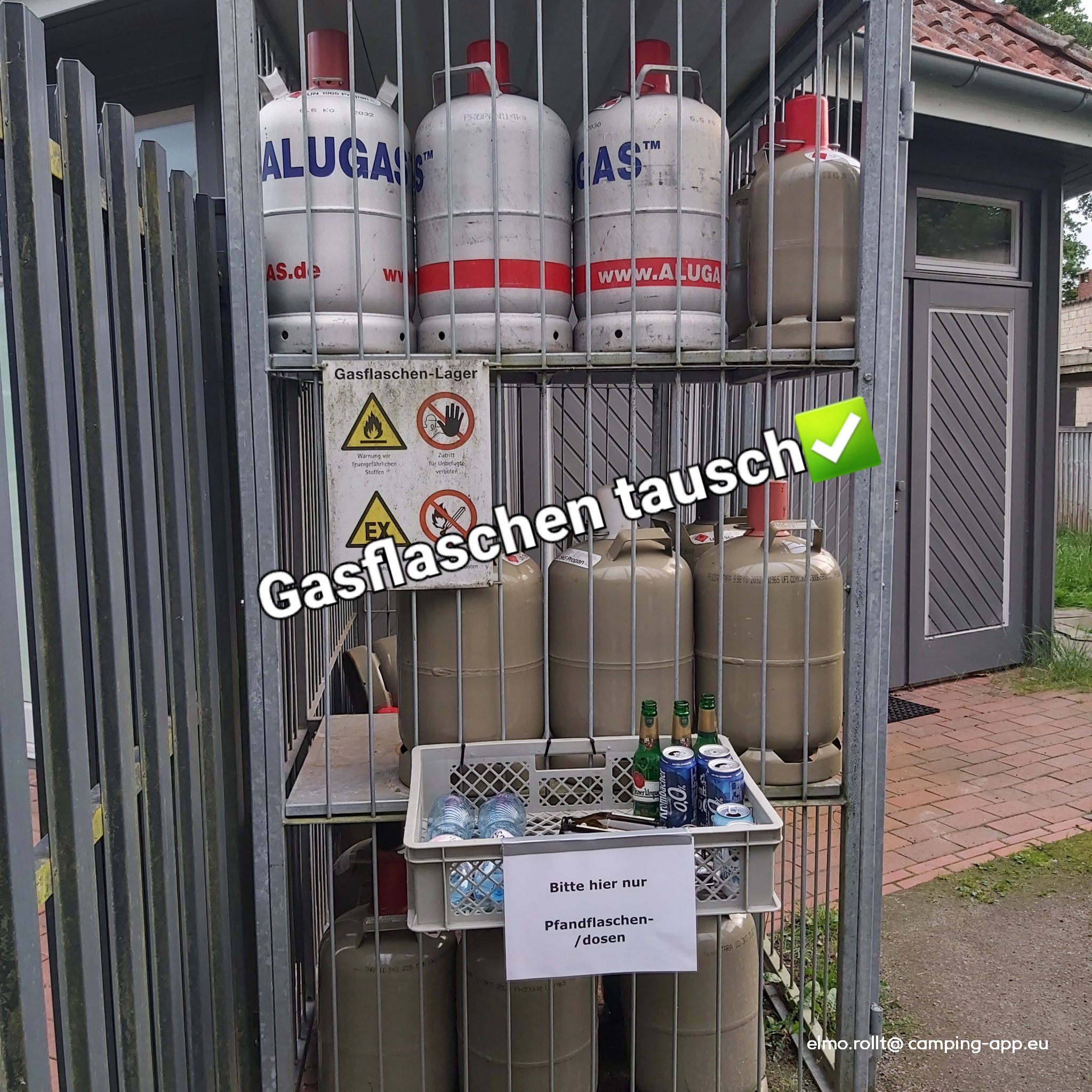 Stellplatz am Campingplatz Westerstede — Foto 3