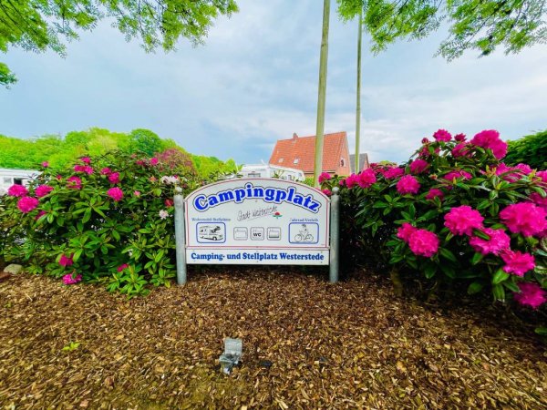 Stellplatz am Campingplatz Westerstede
