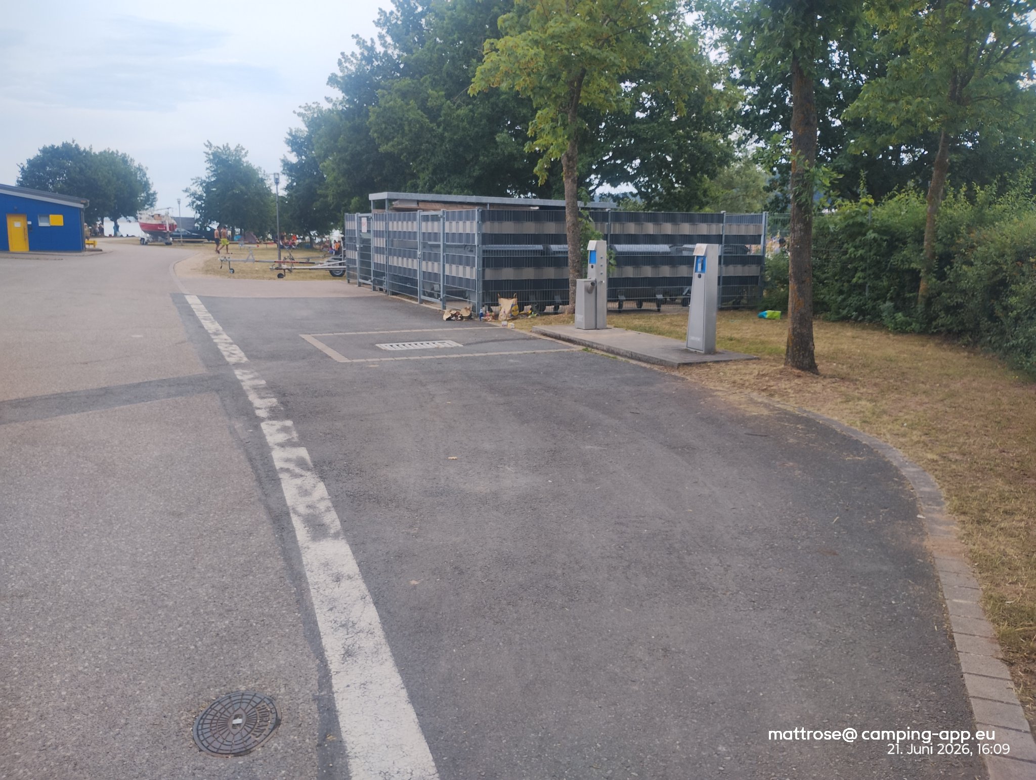 Wohnmobilstellplatz Am Segelhafen Ramsberg — Foto 2