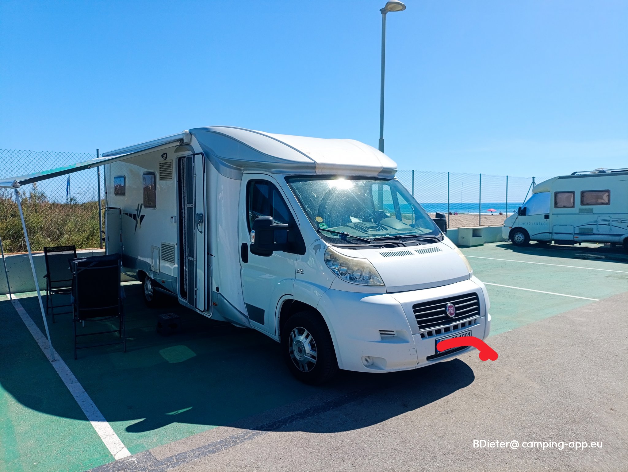Autocaravana Calafell — Foto 2