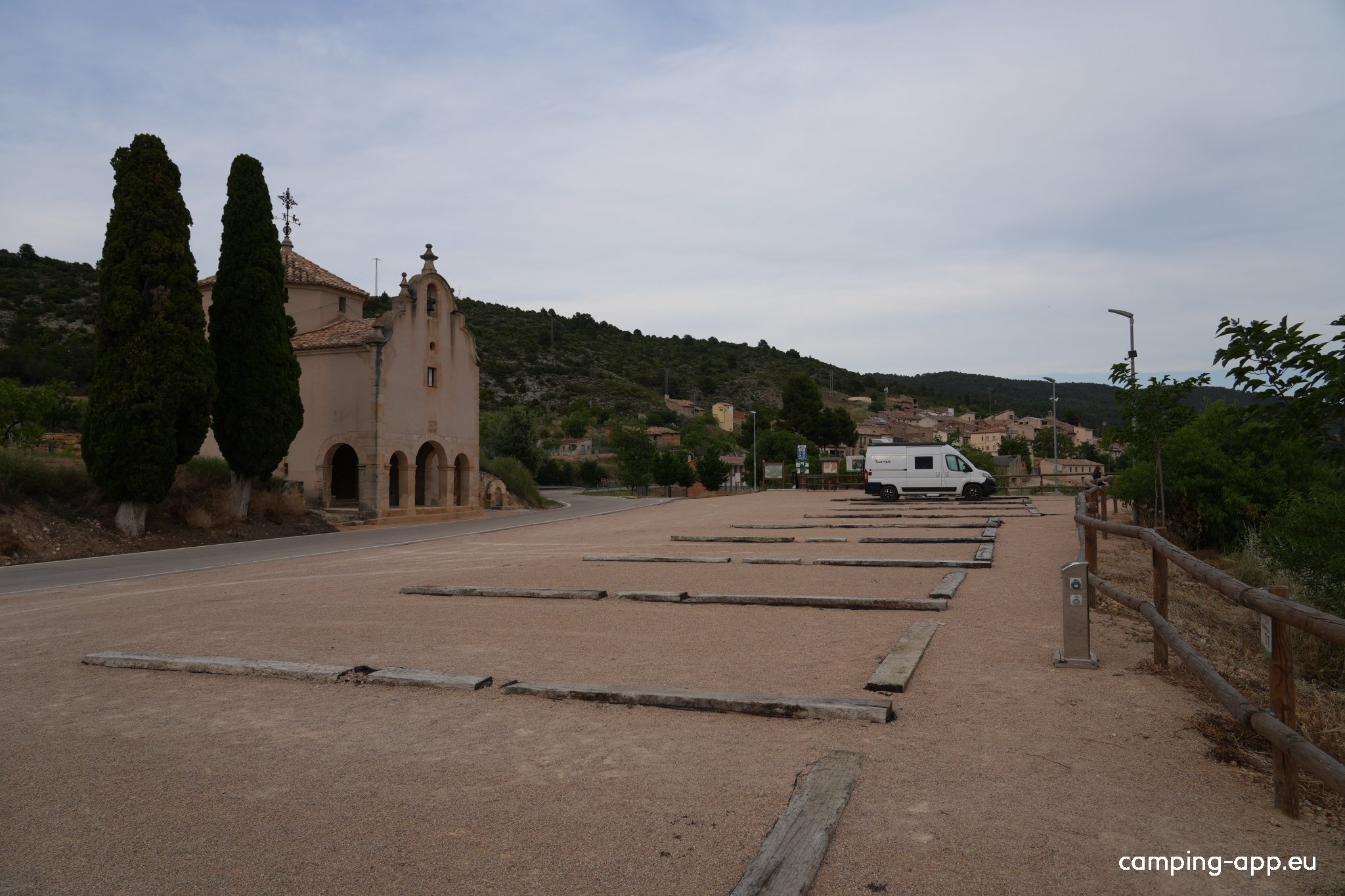 Canada de Verich — Campervan Site in La Ginebrosa Teruel