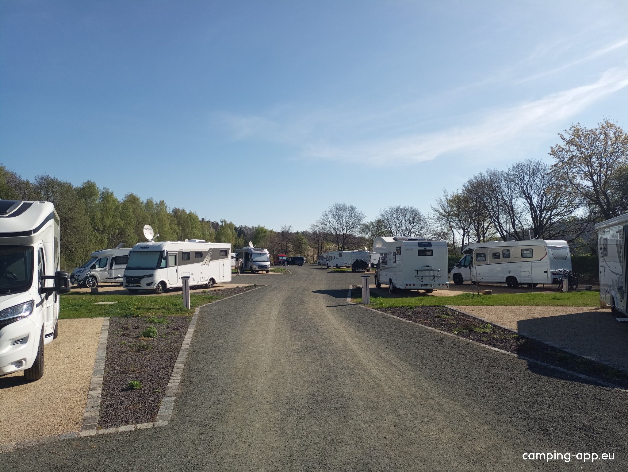 WOMO Bahnhof Friedrichroda — Campervan Site in Friedrichroda
