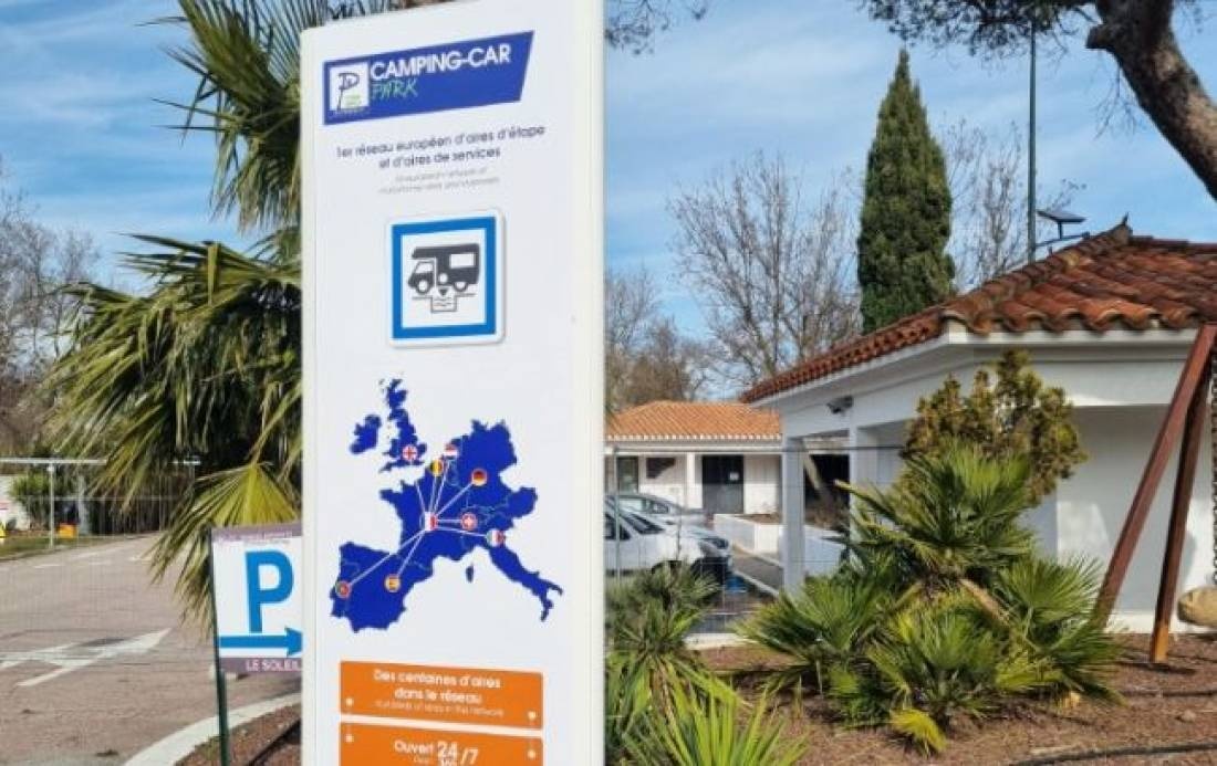 Camping-Car Park Argelès — Camperplaats in Argelès-sur-Mer