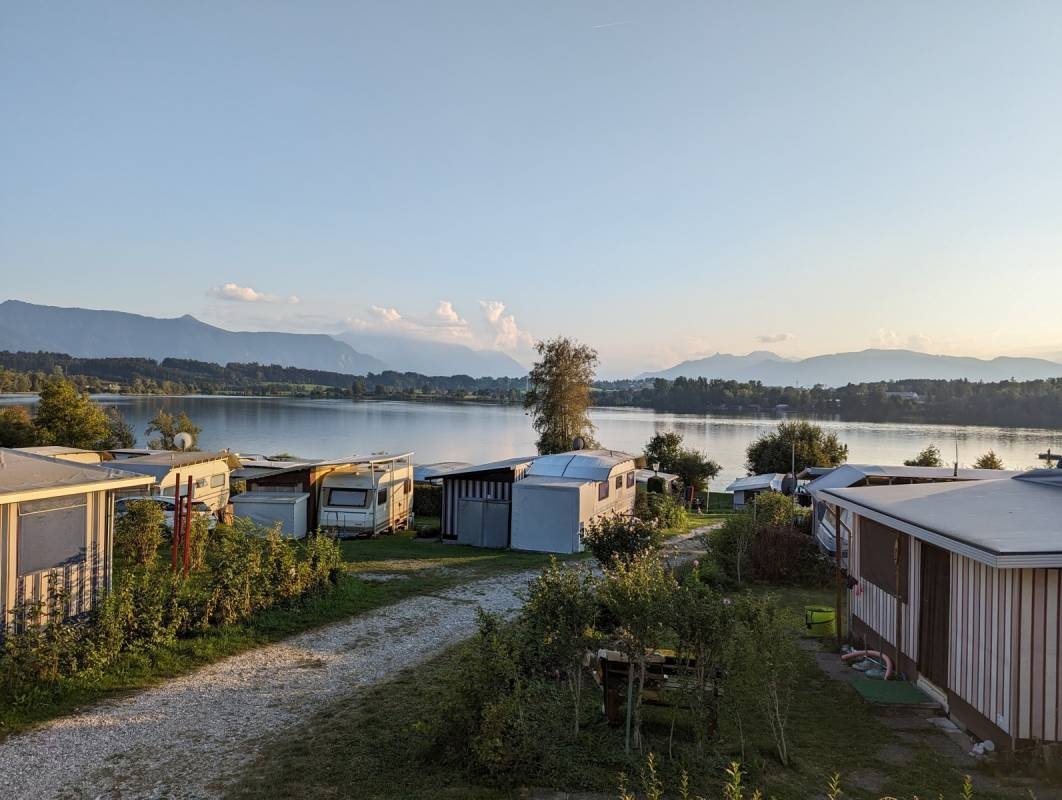 Campingplatz Riegsee — Sítio de acampamento in Riegsee