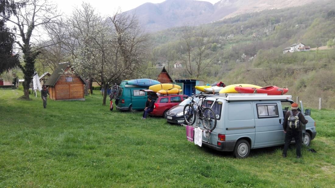 Rafting camp Stari Dud — Karavan Sitesi in 