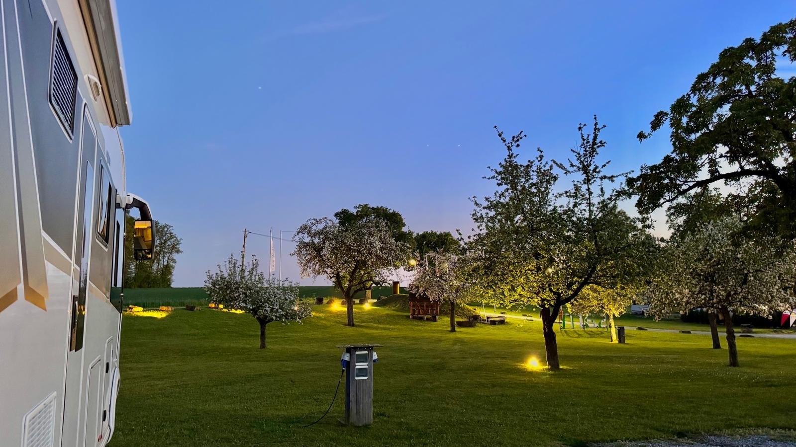 Stellplatz Winkler Caravaning — Ställplats in Künzelsau