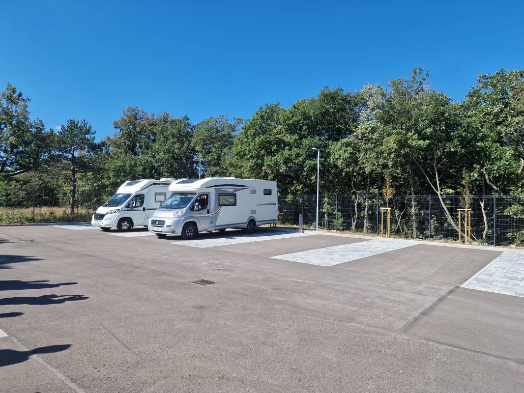 Stellplatz Divaca — Ställplats in Divača
