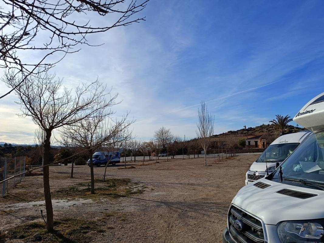 Parking caravanas Cúllar — Sp. parking dla kamperów in Cúllar