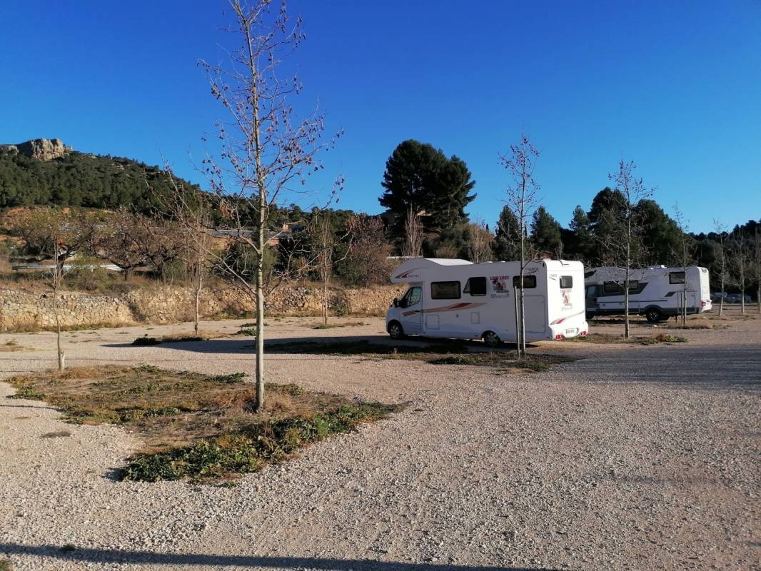 Prat de Comte, Spanien — Stellplatz in Prat de Comte