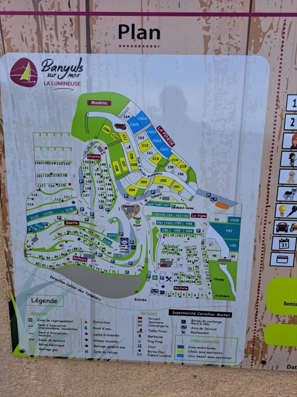 Camping Municipal La Pinede — Area da campeggio in Banyuls-sur-Mer