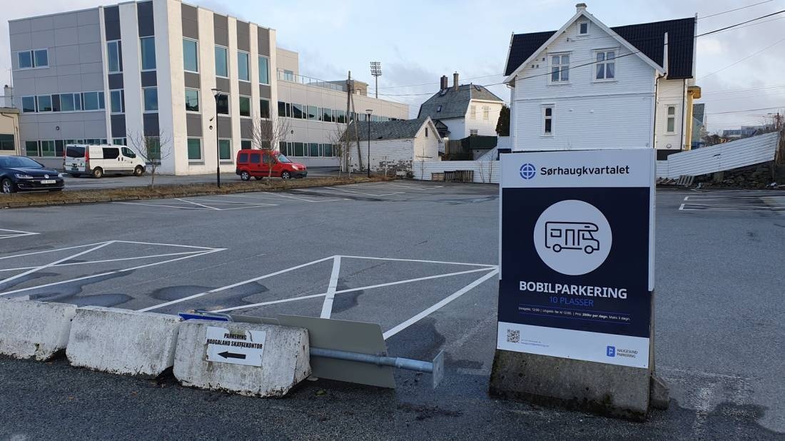 Sørhaugkvartalet Bobilparkering — Aire camping car in Haugesund