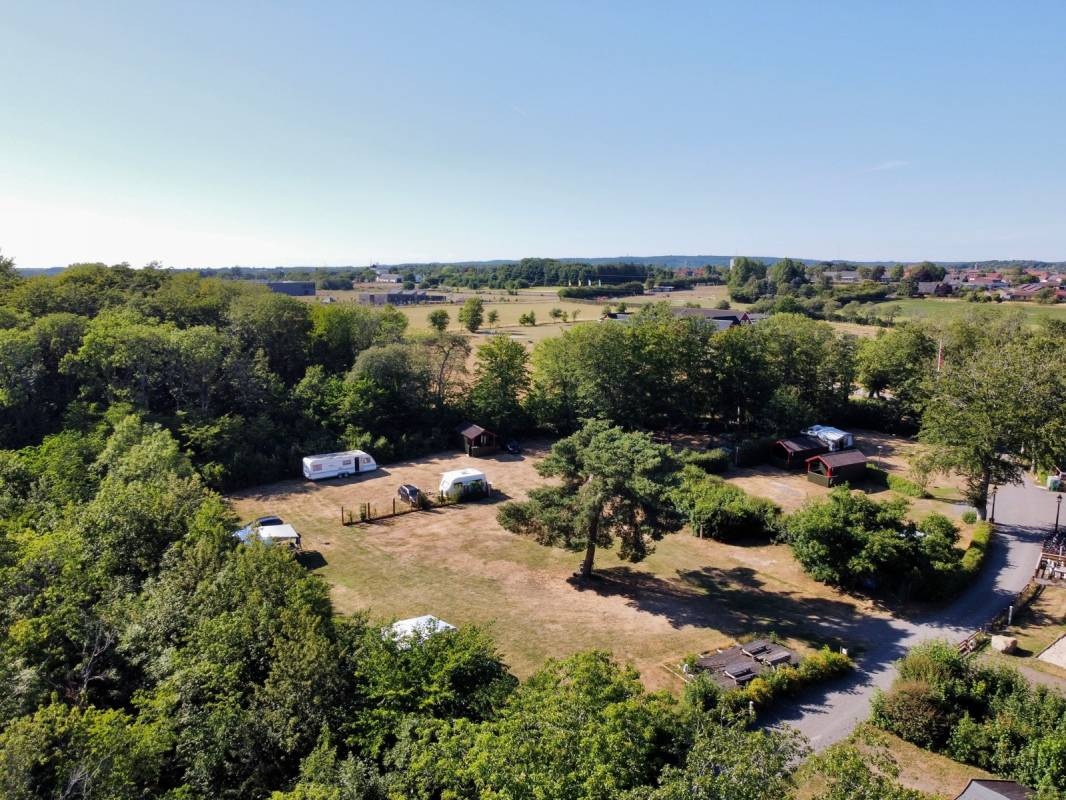 Aakirkeby Camping, Haregade, Aakirkeby, Dänemark — Area da campeggio in Aakirkeby