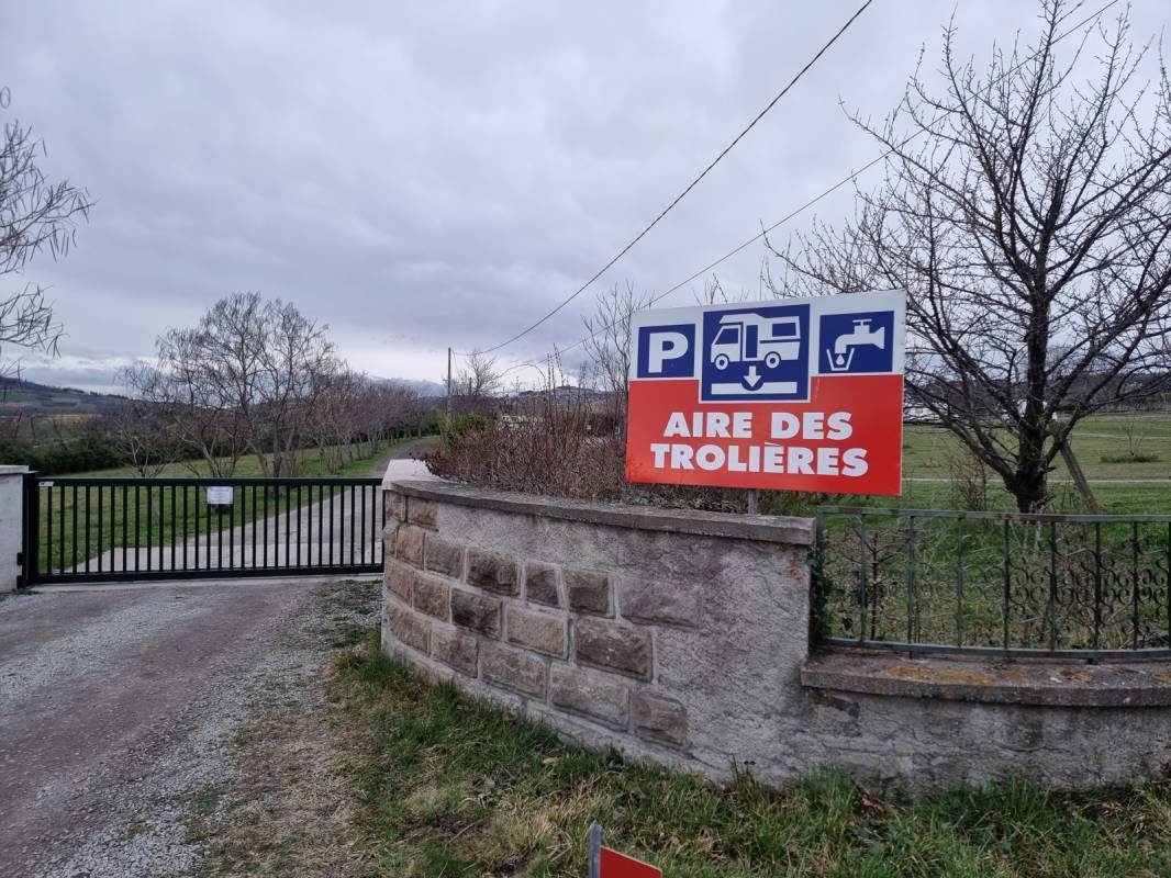 Arie des Trolieres — Ställplats in La Roche-Blanche