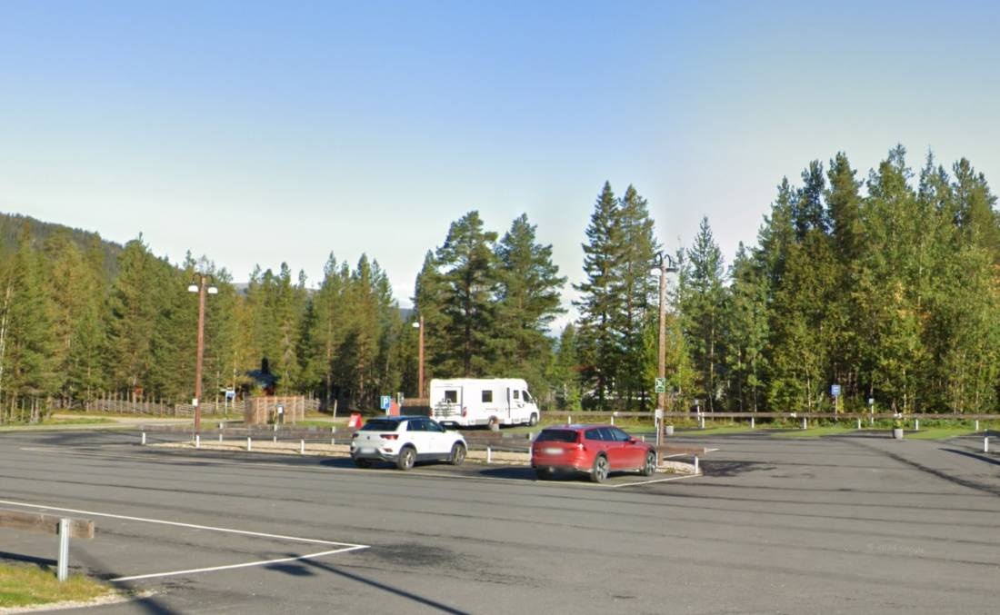 Ställplats Klövsjöfjäll — Aire camping car in Klövsjö