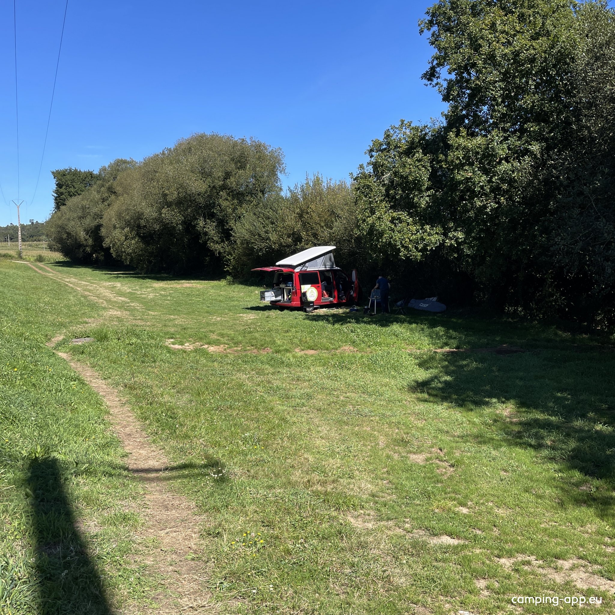 Stellplatz Santa Maria de Brandonas — Aire camping car in A Gris