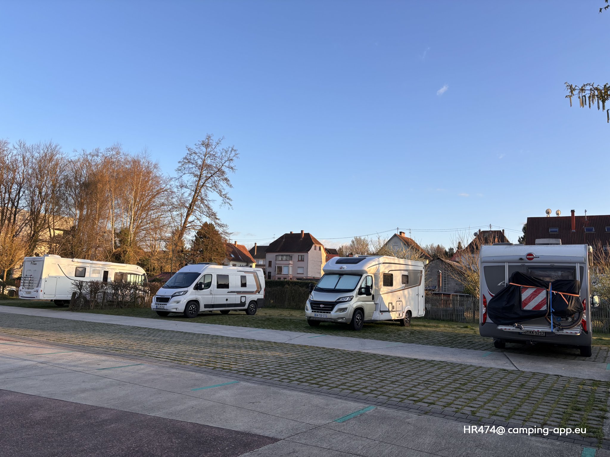 kostenloser Stellplatz