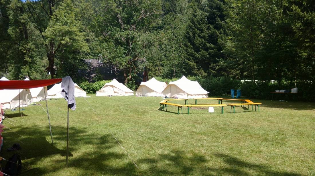 Kinderfreunde Falkencamp Döbriach — Sítio de acampamento in 