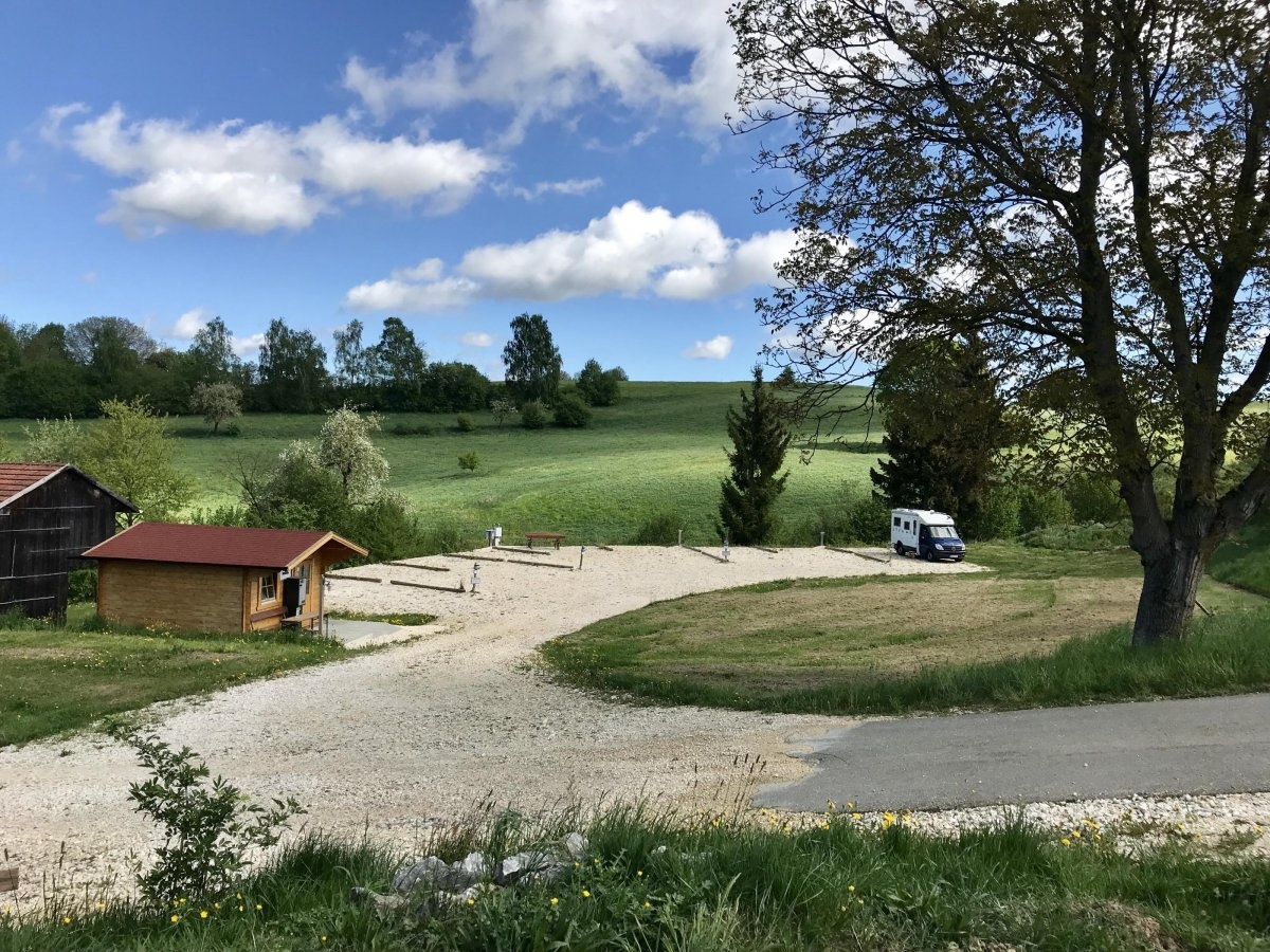 Stellplatz Brauerei Biberach — Sítio para autocaravanas in Roggenburg/Biberach 