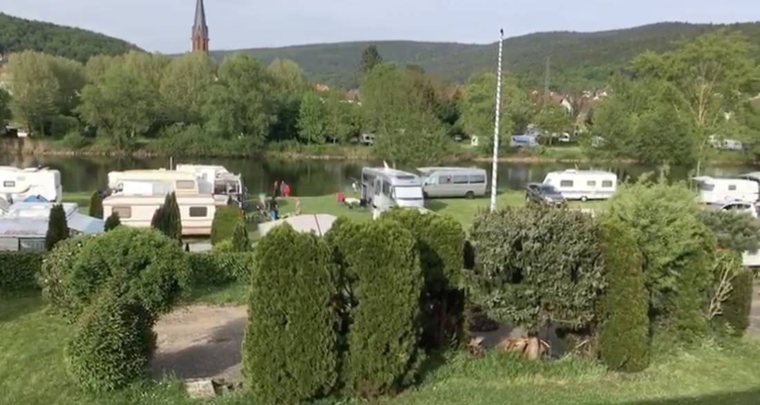 Campingplatz des WSG Kleinheubach — Area da campeggio in Kleinheubach