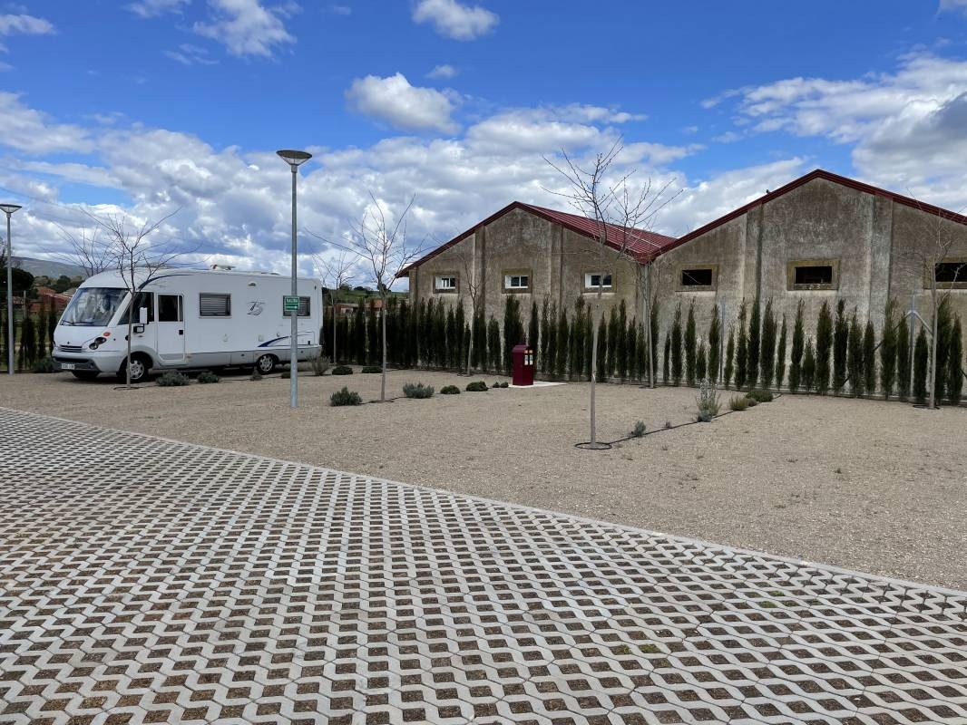 Área autocaravanas Retuerta del Bullaque — Aire camping car in Retuerta del Bullaque