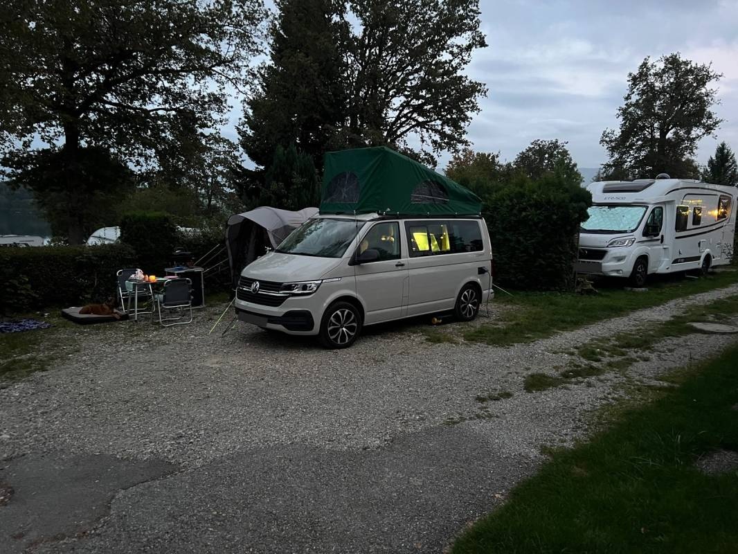 Stellplatz am Camping Brugger am Riegsee — QuickStop in Spatzenhausen