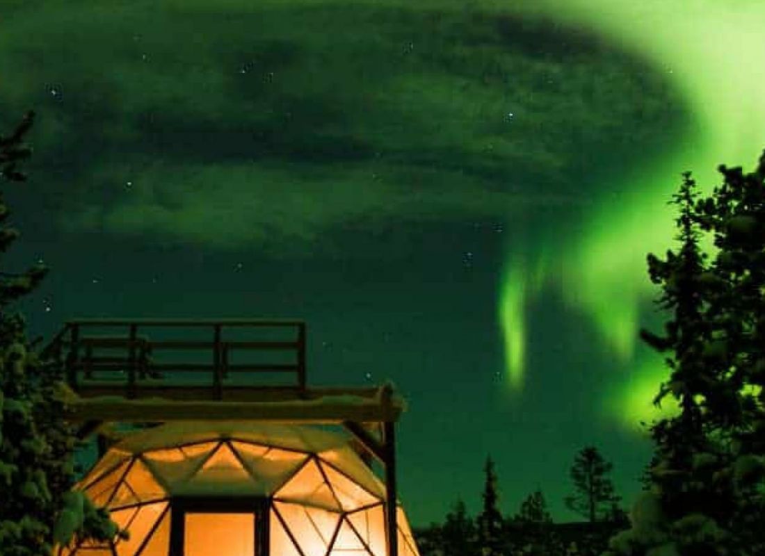 Skylight Cabins — Campervan Site in Kiruna