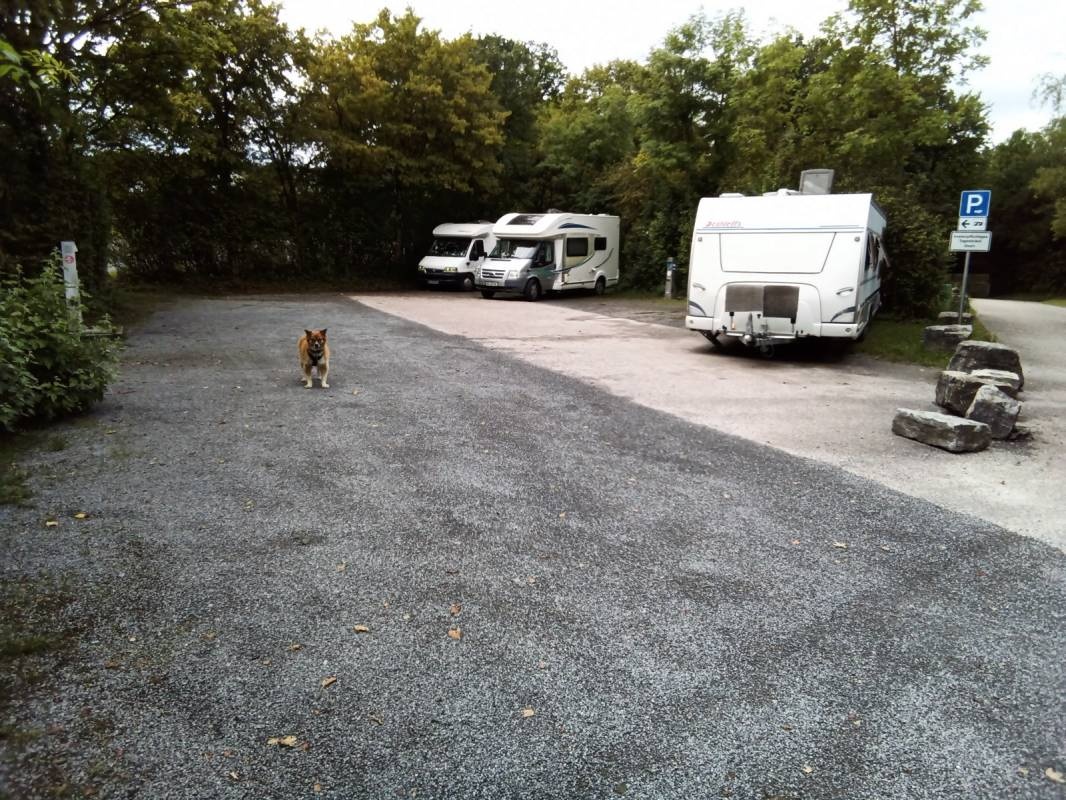 Stausee Ehmetsklinge — Area Autocaravanas in Zaberfeld