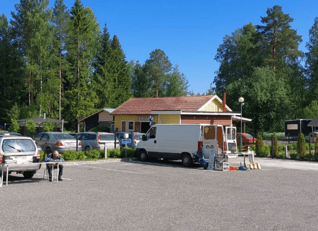 Kontiolomat — Aire camping car in Kontiolahti