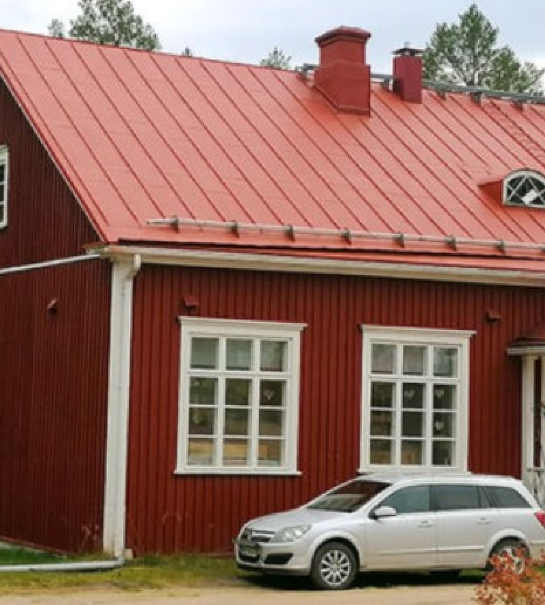 Korpisen kyläseura — Sp. parking dla kamperów in Jaurakkajärvi